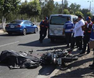 El accidente se produjo a las 8:00 de la mañana en el bulevar Fuerzas Armadas.