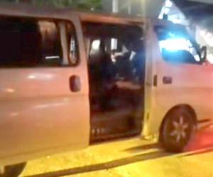 El bus que conducía Alexis Isaac Castro Rivera quedó estacionado en la 4 avenida, 1 calle, del barrio Concepción.