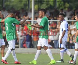 Choco Lozano celebrando uno de los goles en la Pradera. Foto: El Heraldo