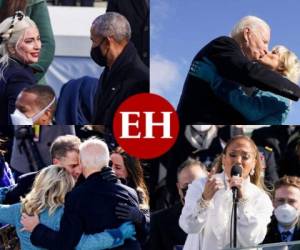 El mundo vivió el miércoles un hecho histórico con la toma de posesión del 46 presidente de Estados Unidos, Joe Biden. El evento estuvo lleno de emotivos momentos, muchos de los cuales fueron captados para la posteridad. A continuación algunos de ellos. Fotos: AFP