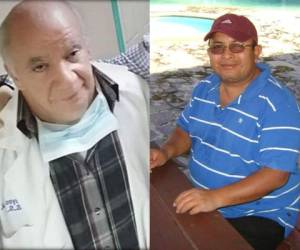 Los doctores Luis Reyes Jerezano y Héctor Baltazar Hernández, ambos fallecieron a causa del covid-19.