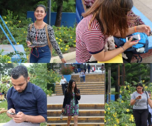 Entre las marcas de celulares que más se venden en la capital de Honduras están la Apple y teléfonos con el sistema operativo Android como el Samsung y el Huawei. Foto: EL HERALDO