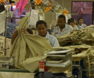 El 80% de la producción de la maquila es ropa. (Foto: El Heraldo Honduras)