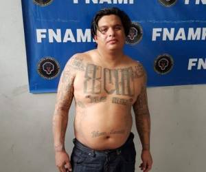 José Modesto Sierra, alias 'El Yonster' es uno de los presuntos miembros de la pandilla 18.