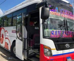 La unidad iniciaba este domingo su primer viaja en la ruta.