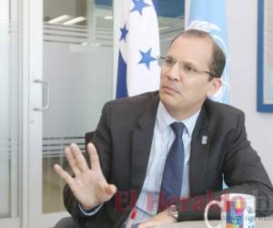 Richard Barathe, representante residente del PNUD en Honduras, se siente seguro del proceso exitoso del programa de identificación nacional que está en marcha.