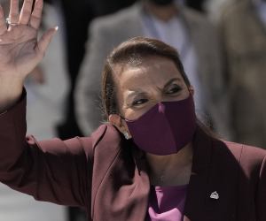 Xiomara Castro, presidenta de Honduras.