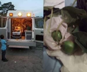 Los niños fueron atendidos, en primera instancia, por los bomberos.