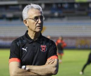 Benito Floro, entrenador español del Alajuela de Costa Rica. Foto: Ronal Aceituno / Grupo OPSA.