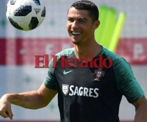 Cristiano Ronaldo, delantero de la selección de Portugal en el Mundial Rusia 2018. (AFP)