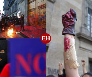 Mujeres mexicanas se unieron en un furioso reclamo, impulsadas por la indignación que provocó esta semana el atroz feminicidio de Ingrid Escamilla, joven en la capital mexicana. Fotos AFP