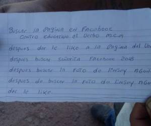 Este es el mensaje del orgulloso papá.