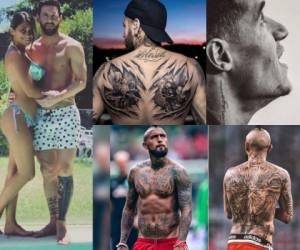 El mundo de los tatuajes ha tomado fuerza como tendencia entre los deportistas, aquí un repaso de los mejores. Fotos: Redes Sociales