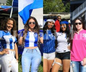 Ellas son las bellezas que acompañan a la Selección de Honduras en su debut en el Red Bull Arena de Nueva Jersey. (Fotos: Ronal Aceituno / Grupo Opsa)