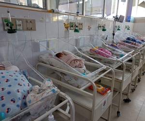 Imagen de la sala de maternidad.