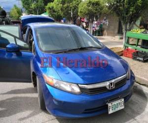 La otra persona a bordo era una dama de quien no se constató fichas delictivas. (Foto: El Heraldo Honduras, Noticias de Honduras)