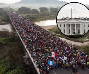 Desde octubre de 2018, la crisis migratoria de centroamericanos se ha agudizado. (Foto: Archivo AFP)