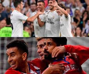 Real Madrid vs Atlético Madrid este sábado en el partido más importante de la jornada 7 de La Liga. (AFP)