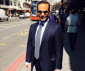 George Papadopoulos, un asesor de la campaña electoral de Donald Trump, se reunió con funcionarios rusos en Londres en marzo de 2016. Foto: Cortesía