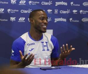 El capitán de la H se mostró muy optimista de conseguir un buen resultado mañana ante Panamá. Foto: Edwin Romero | EL HERALDO
