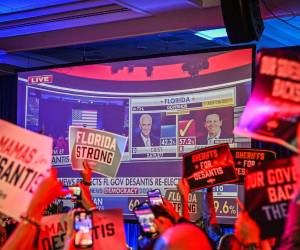 En Estados Unidos los resultados de la noche de las elecciones son siempre no oficiales.