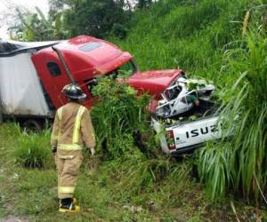 Hasta el momento se desconoce que habría provocado el trágico accidente. (Foto: El Heraldo Honduras, Noticias de Honduras)