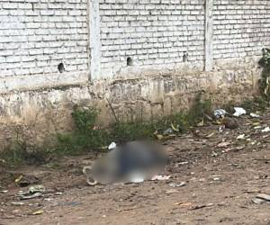 El cuerpo de Emmanuel Amador Rodríguez quedó tirado en una calle de la colonia Santa Isabel.