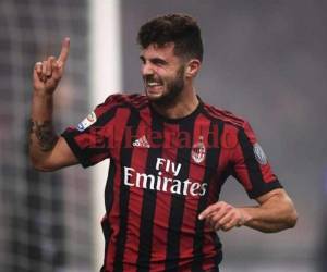Patrick Cutrone uno de los máximos romperredes del Milan de la Serie A de Italia. Foto: AFP