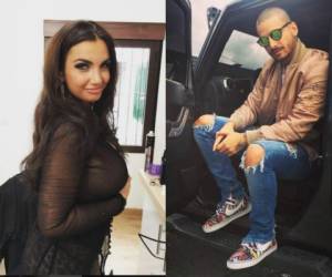 La dama confesó que el colombiano Maluma la vuelve loca.