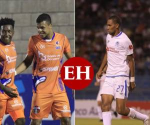 Los Lobos de la UPNFM van en serio en este torneo. Olimpia, por su parte, lanzó un golpe fuerte este sábado al vencer a Motagua, con goles de Benguché y Bengtson, en el Olímpico. (Fotos: Ronal Aceituno / Melvin Cubas / EL HERALDO)