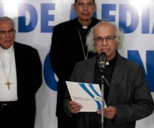 El Episcopado de Nicaragua continuará como mediador en mesa de diálogo, pese a acusación del presidente Daniel Ortega. Foto: Agencia AFP