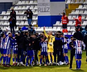 Los merengues, con un equipo plagado de suplentes, cayeron ante un Alcoyano, que en la ronda anterior ya había apeado del torneo del KO al Huesca, colista de la primera división. Foto: AP