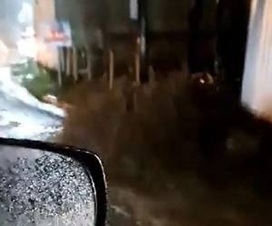Lluvias provocan daños en varios sectores de la capital