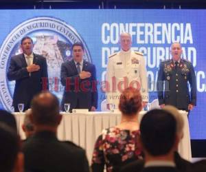 En la reunión participaron representantes de Belice, El Salvador, Costa Rica, Guatemala, Honduras y Panamá. (Foto: David Romero/El Heraldo)