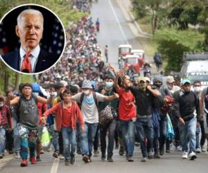 La administración de Biden también ha comenzado a tener acercamientos con autoridades de los países del Triángulo Norte de Centroamérica, de donde proviene una buena cantidad de migrantes. Fotos: AFP