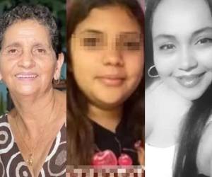 Doña Isidora, Carmen y Lissi fueron víctimas de la violencia que impera en Honduras.