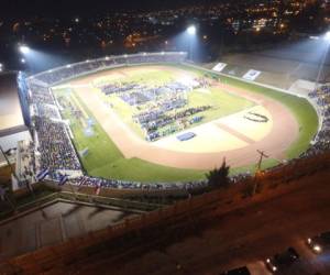 El Polideportivo de la Universidad Nacional Autónoma de Honduras (UNAH) es el escenario de los Juduca 2016, fotos: Drone EL HERALDO.