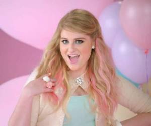 La cantante Meghan Trainor saltó a la fama en 2014 con la canción All About that Bass.