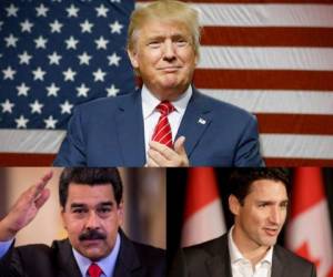 Trump, Maduro y Trudeau reaccionaron felices tras el anuncio del gane de López Obrador. Fotos AFP