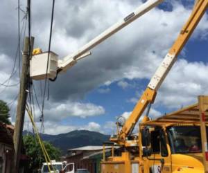 Las cuadrillas de la Empresa Energía Honduras realizarán trabajos de mantenimiento.