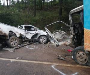 Uno de los heridos en el accidente permaneció más de 25 minutos atrapado en el amasijo de hierro.