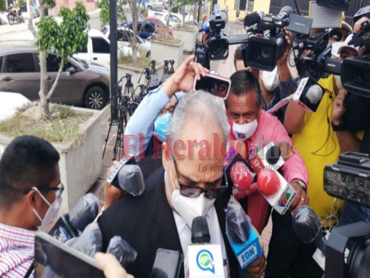 Marco Tulio Castro, apoderado legal de Marco Bográn Corrales, exdirector de Invest-H.