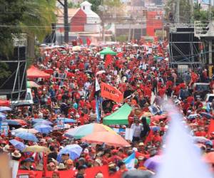 Excandidatos presidenciales piden una contienda justa.