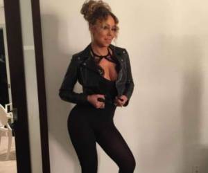 Mariah al parecer le gusta usar mucho photoshop en la mayoria de sus publicaciones. Foto: Instagram