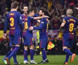Barcelona es el actual campeón de la Copa del Rey en España. Foto:AFP
