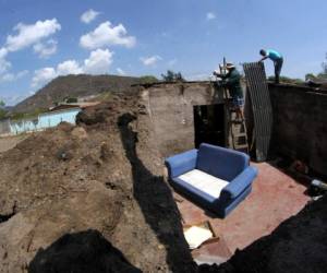 Esta vivienda perdió por completo el techo. Foto: Jhony Magallanes/El Heraldo