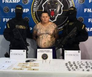 El presunto líder de la Mara Salvatrucha fue identificado como Erick Rolando Ortez Morazán, de 39 años de edad.