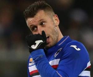 Cassano fue seleccionado 39 veces con Italia entre 2003 y 2014. Ganó un título de liga española con el Real Madrid y otro de Serie A con el Milan. (AFP)