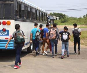 En lo que va del año, las estadísticas migratorias de la Dirección General de Protección al Hondureño Migrante indican que 1,343 NNA han llegado al país. Fotos: CRM-SPS.
