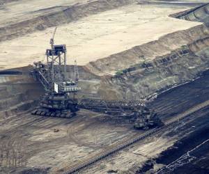 Imagen ilustrativa de una mina de carbón.